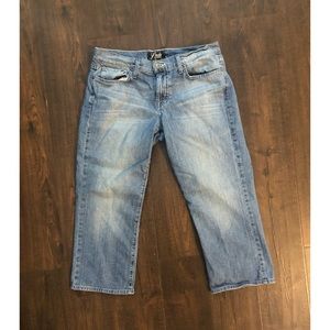 Lucky Classic Rider Crop Jeans